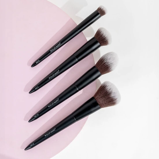 Brushworks Buff & Blend Face Set