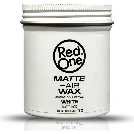 Red One White Matte Hair Wax 100ml