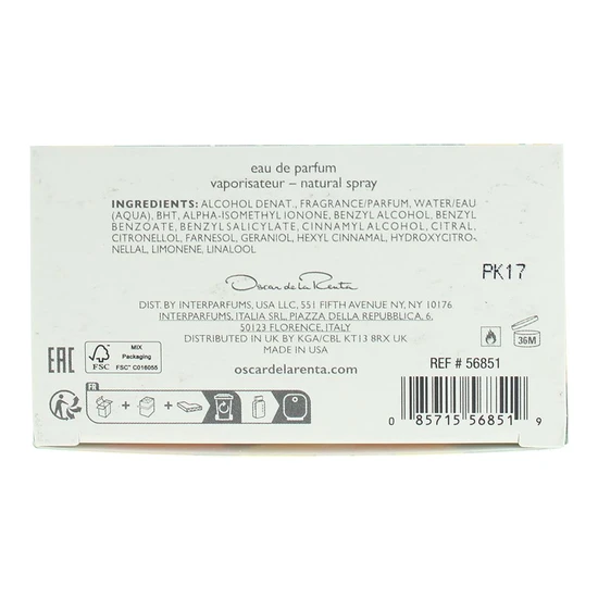 Oscar de La Renta Bella Soleil Eau De Parfum 100ml