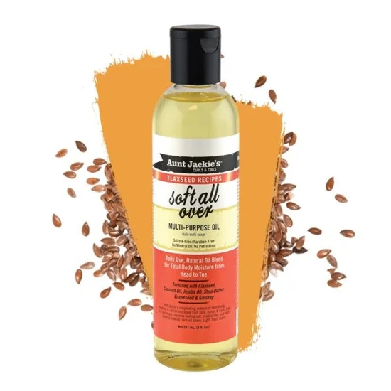 Aunt Jackie's Soft All Over Multi-purpose Oil Therapy 237ml