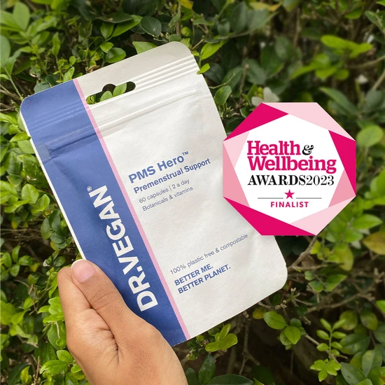 Dr Vegan PMS Hero Premenstrual Support Capsules 60 Capsules