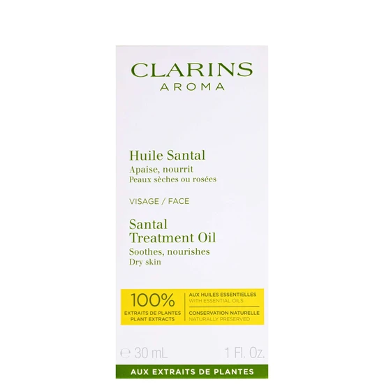 Clarins Face Treatment Oil Santal Dry Skin 30ml