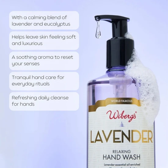 Wiberg's Relaxing Lavender Handwash 300ml