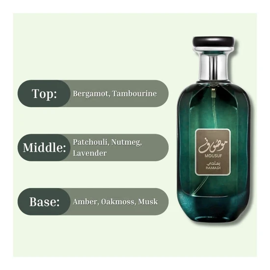 Ard Al Zaafaran Mousuf Ramadi Eau De Parfum 100ml