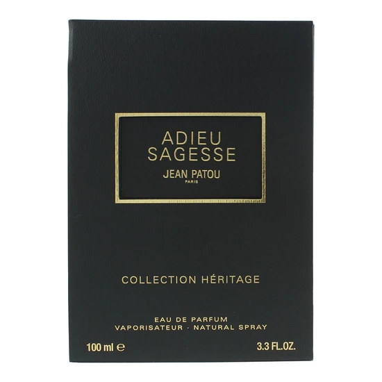 Jean Patou Collection Heritage Adieu Sagesse Eau De Parfum 100ml