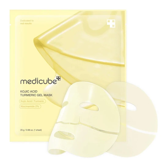 Medicube Kojic Acid Turmeric Brightening Gel Mask 4 x 28g