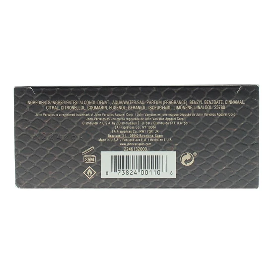John Varvatos Vintage Eau De Toilette 125ml