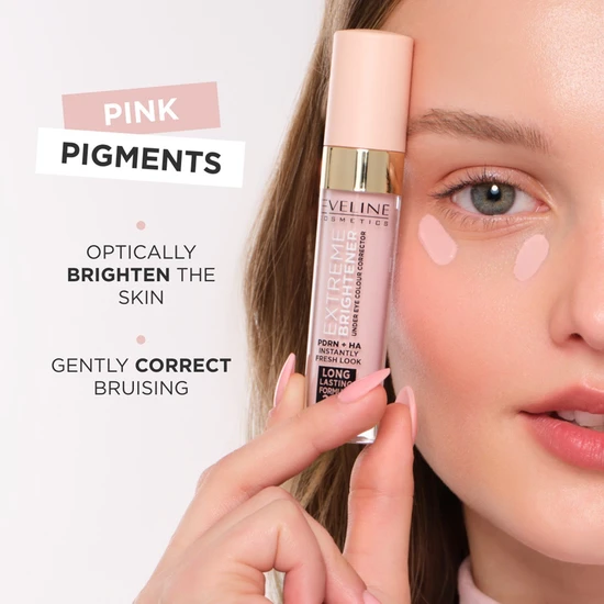 Eveline Extreme Brightener Under Eye Concealer 00 Magic Pink