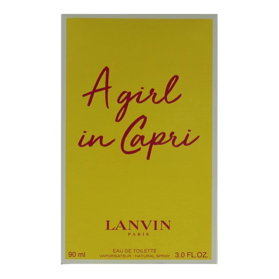 Lanvin A Girl In Capri Eau De Toilette 90ml