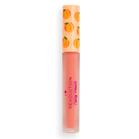 Revolution I Heart Revolution Tasty Peach Soft Liquid Lipstick Apricot