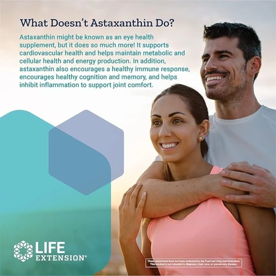 Life Extension Astaxanthin With Phospholipids 4mg 30 Softgels