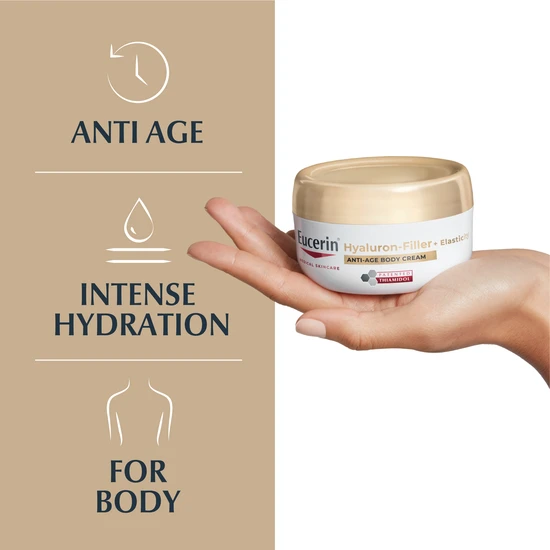 Eucerin Hyaluron-Filler + Elasticity Anti-Age Body Cream 200ml