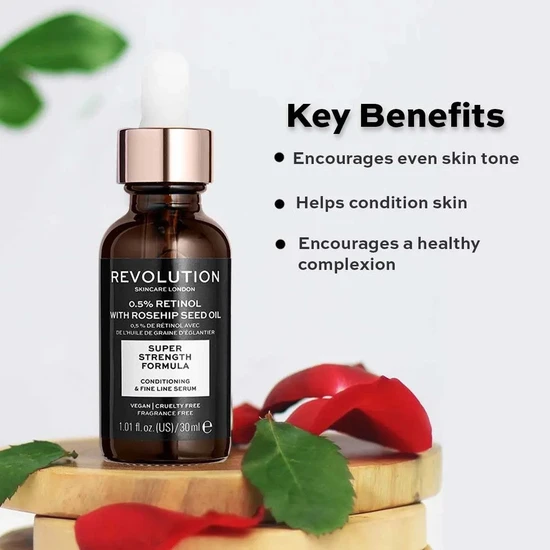 Revolution Retinol With Rosehip Seed Oil 30ml