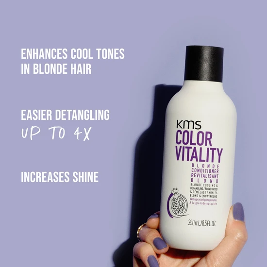 KMS Colour Vitality Blonde Conditioner 250ml