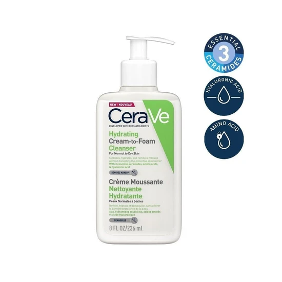 CeraVe Cream To Foam Cleanser 236ml
