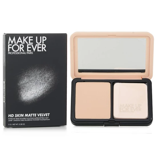 MAKE UP FOR EVER HD Skin Matte Velvet 24HR Undetectable Blurring Powder Foundation 1N06