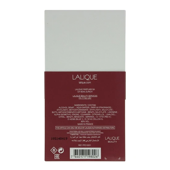 Lalique Les Compositions Parfumees Velvet Plum Eau De Parfum 100ml