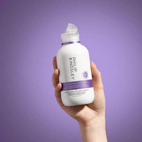 Philip Kingsley Pure Blonde Booster Colour-Correcting Weekly Shampoo 250ml