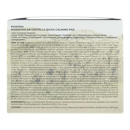 Skin1004 Madagascar Centella Quick Calming Pad 70 Pads