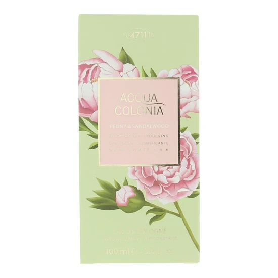 4711 Acqua Colonia Peony & Sandalwood Eau De Cologne 100ml