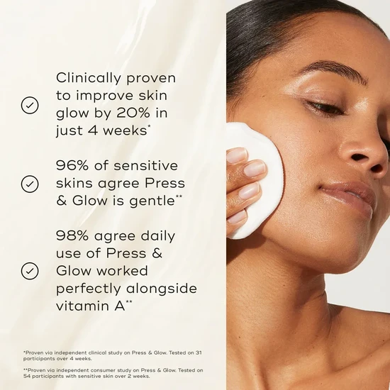 Medik8 Press & Glow Daily Exfoliating PHA Tonic 30ml