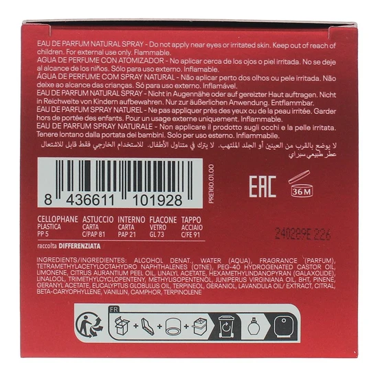 Reebok Iconic Statement Red Eau De Parfum 100ml