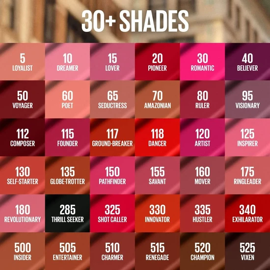 Maybelline Superstay Matte Ink Liquid Lipstick 140 Soloist
