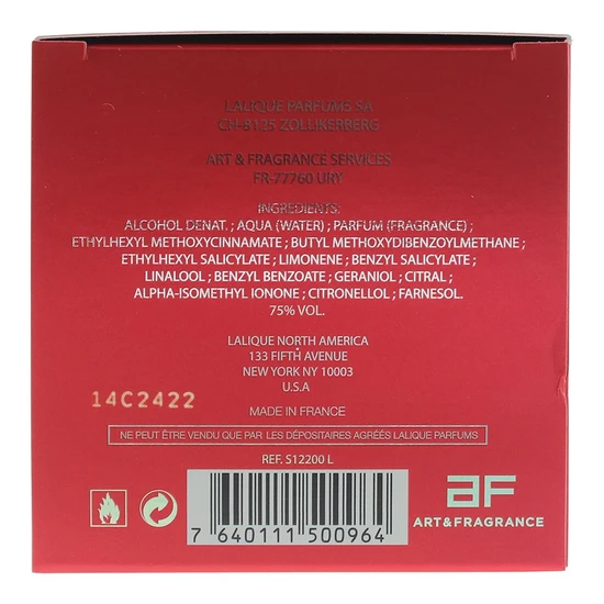 Lalique Azalee Eau De Parfum 50ml