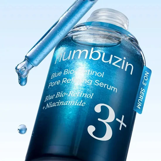 Numbuzin No. 3 Blue Bio-Retinol Pore Refining Serum 30ml