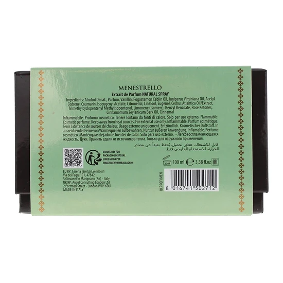 V Canto Menestrello Extrait De Parfum 100ml