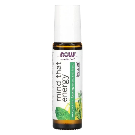 NOW Foods Mind That Energy Essential Oil Roll-On 10ml