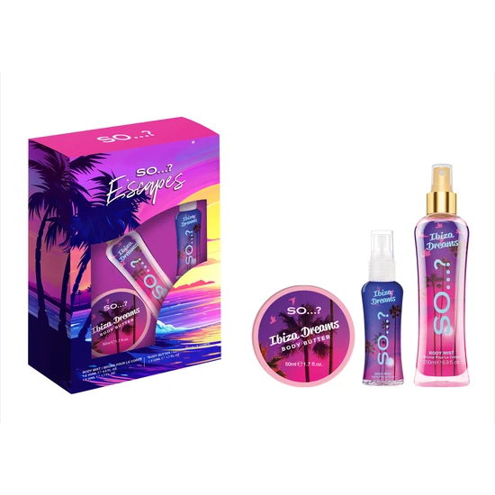SO...? Escapes Ibiza Dream Girl Gift Set