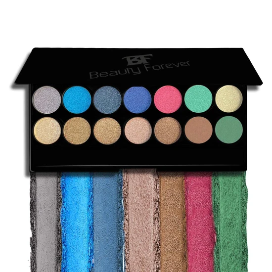 beauty forever BF Mineral Based 14s Eyeshadow Palette 103 14x1.1 g