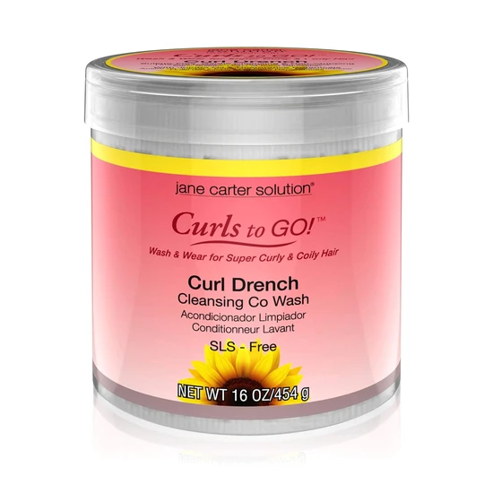 Jane Carter Solution Curls To Go Curl Drench Cleansing Co Wash 454g