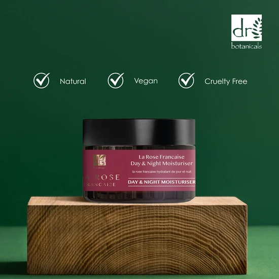 Dr Botanicals La Rose Francaise Duo Day & Night Moisturiser 50ml