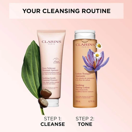 Clarins Soothing Gentle Foaming Cleanser 125ml