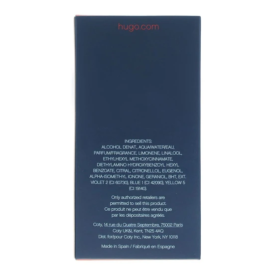 Hugo Boss Dark Blue Eau De Toilette 75ml