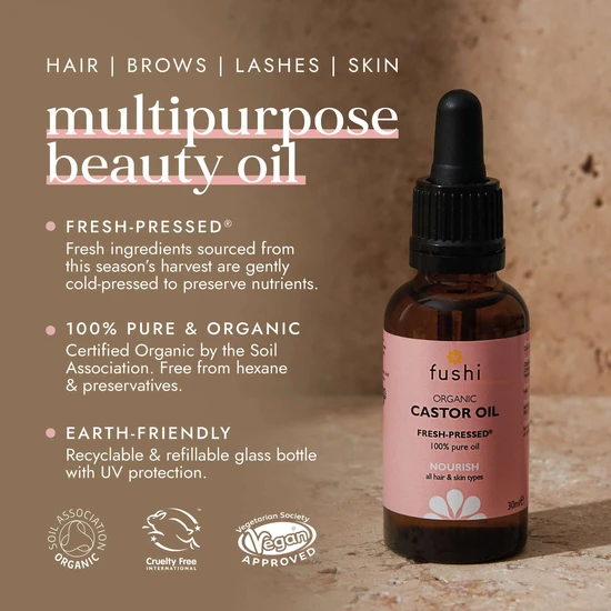 Fushi Organic Castor Oil 30ml