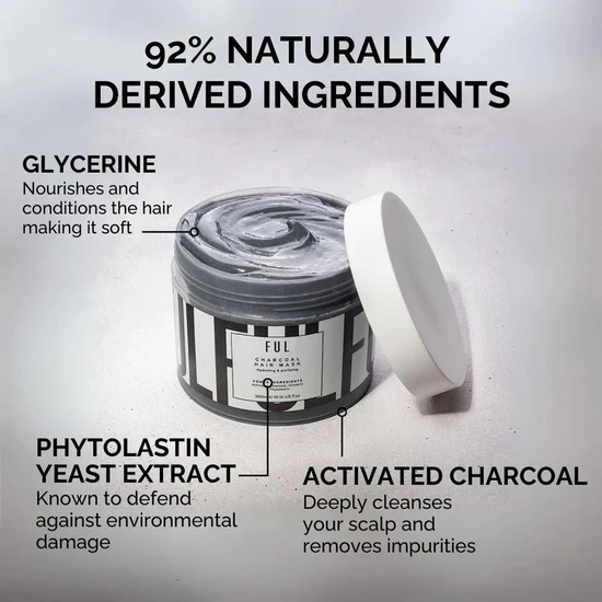 FUL CHARCOAL HAIR MASK 300ml