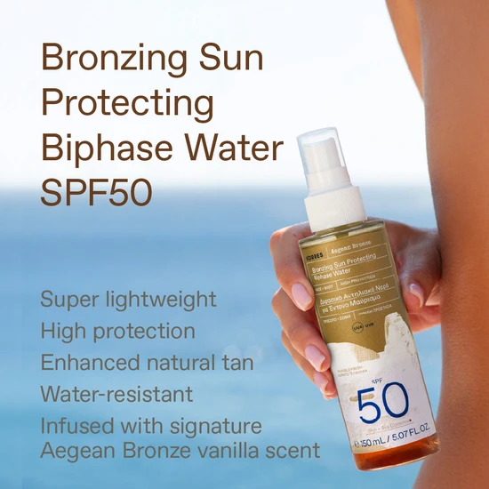 Korres Bronzing Sun Protecting Biphase Water SPF 50 150ml