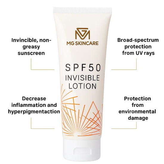 MG Skincare SPF 50 INVISIBLE LOTION 50ml