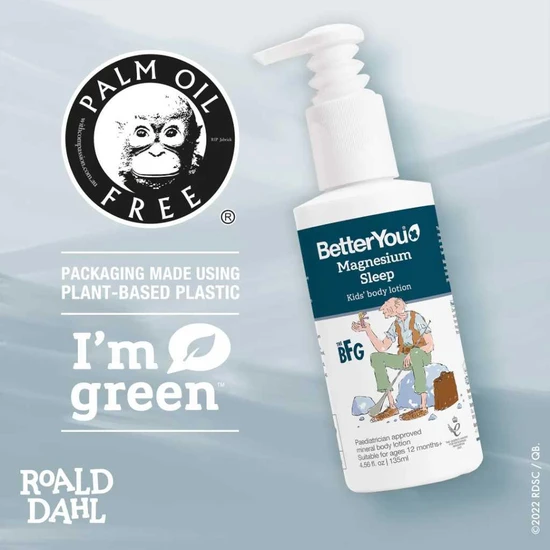 BetterYou Magnesium Sleep Kids Body Lotion 135ml