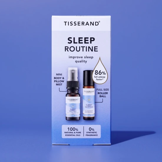 Tisserand Aromatherapy Sleep Routine Duo Kit Pillow Mist & Rollerball