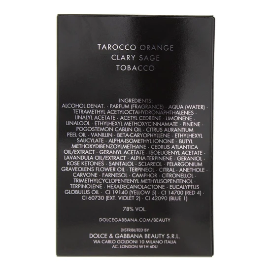 Dolce & Gabbana The One Pour Homme Eau De Parfum 50ml