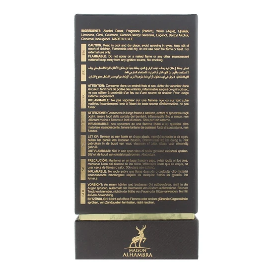 Maison Alhambra Smoky Touch Eau De Parfum 80ml