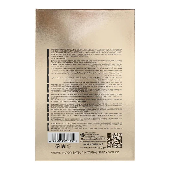 Le Falcone Qannas Eau De Parfum 90ml