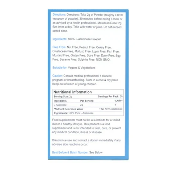 SC Nutra L-Arabinose Powder 100g