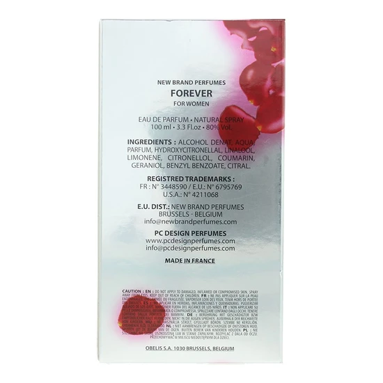New Brand Forever Eau De Parfum 100ml