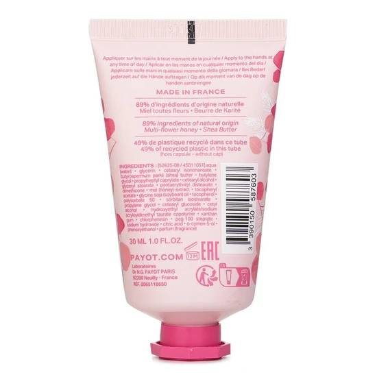 Payot Paris Rituel Douceur Velvety Nourishing Hand Cream 30ml