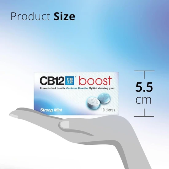 CB12 Boost Chewing Gum Strong Mint